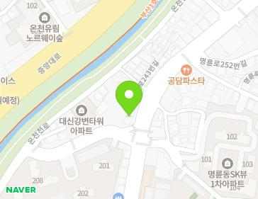 부산광역시 동래구 명륜로 239 (명륜동, 순복음명륜교회) 지도