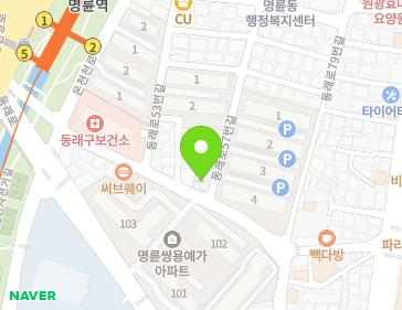 부산광역시 동래구 동래로57번길 7 (명륜동, 명륜한신아파트) 지도
