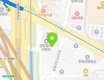 부산광역시 동래구 충렬대로182번나길 8 (명륜동) 지도