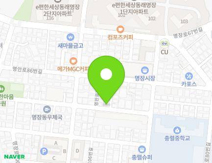 부산광역시 동래구 명안로78번길 47-3 (명장동) 지도