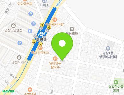 부산광역시 동래구 명안로85번길 37 (명장동) 지도