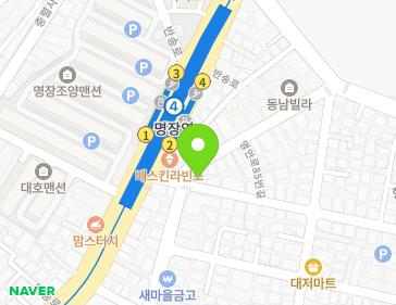 부산광역시 동래구 명안로85번길 48 (명장동) 부산광역시 동래구 명안로85번길 48 (명장동) 지도