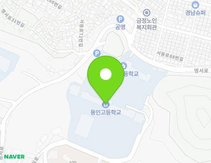 부산광역시 동래구 시실로107번길 37 (명장동, 용인고등학교) 지도