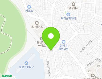 부산광역시 동래구 시실로178번길 24-19 (명장동, 길한빌라) 지도