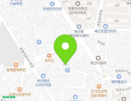 부산광역시 동래구 동래로148번길 24 (복천동) 지도