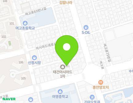 부산광역시 동래구 여고로63번길 7 (사직동, 뉴캐슬) 지도