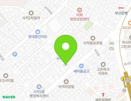 부산광역시 동래구 석사로33번길 7 (사직동, 더팰리스) 지도