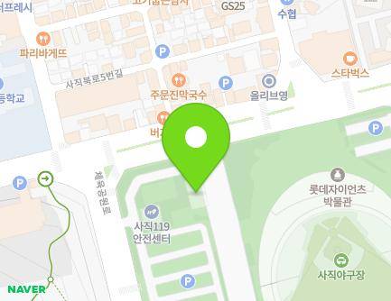 부산광역시 동래구 사직로 55-6 (사직동, 역도훈련장) 지도