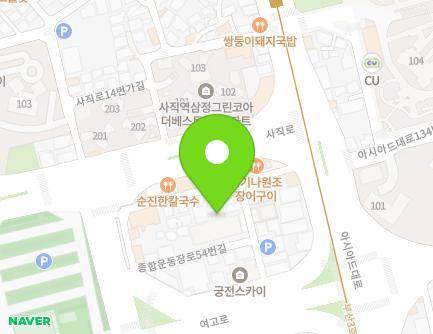 부산광역시 동래구 여고로11번길 17 (사직동, 에메랄드하우스) 지도