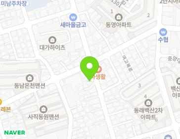 부산광역시 동래구 여고로113번길 75 (사직동) 지도
