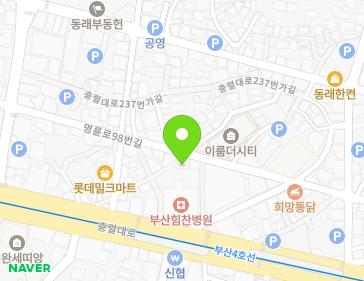 부산광역시 동래구 충렬대로245번길 22 (수안동) 지도