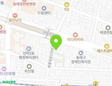 부산광역시 동래구 충렬대로376번길 5 (안락동) 지도