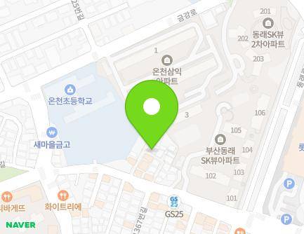 부산광역시 동래구 중앙대로1381번길 66-10 (온천동) 지도