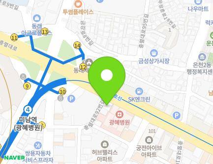 부산광역시 동래구 충렬대로 92 (온천동) 지도