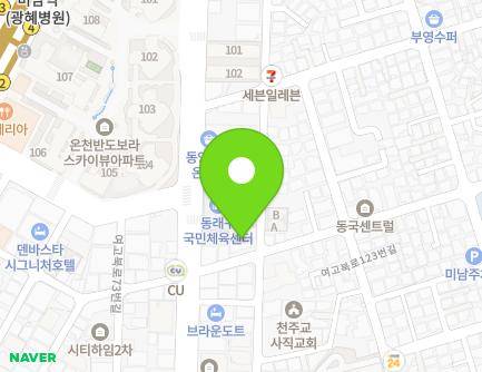 부산광역시 동래구 충렬대로86번길 76 (온천동) 지도