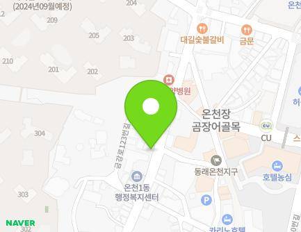 부산광역시 동래구 금강로131번길 1 (온천동) 지도