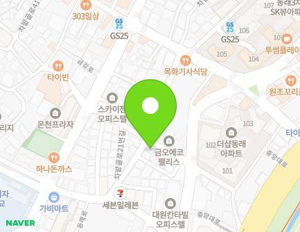 부산광역시 동래구 차밭골로21번길 27 (온천동) 지도