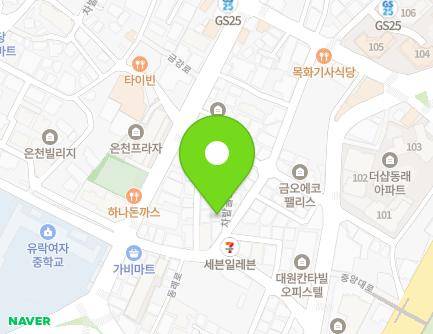 부산광역시 동래구 차밭골로21번길 42-5 (온천동) 지도