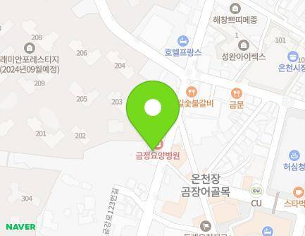 부산광역시 동래구 금강로 139 (온천동) 지도