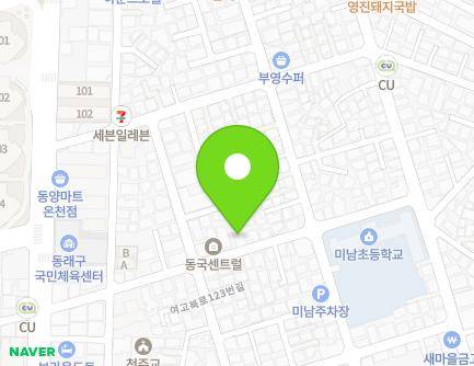 부산광역시 동래구 미남로102번길 35-1 (온천동, 일광하이츠빌) 지도