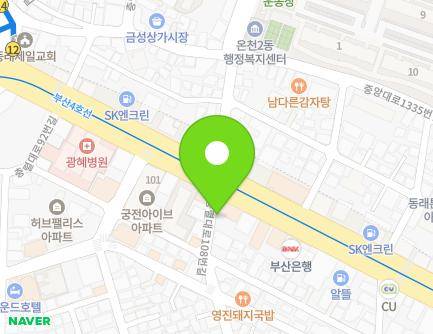 부산광역시 동래구 충렬대로108번길 5 (온천동, 대진주차장) 지도