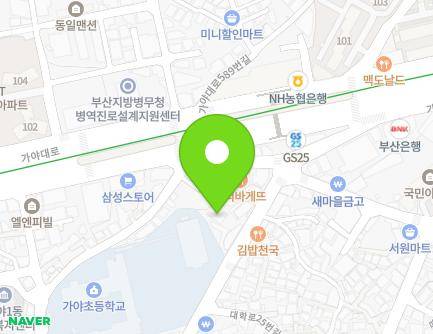 부산광역시 부산진구 대학로 16-2 (가야동) 지도