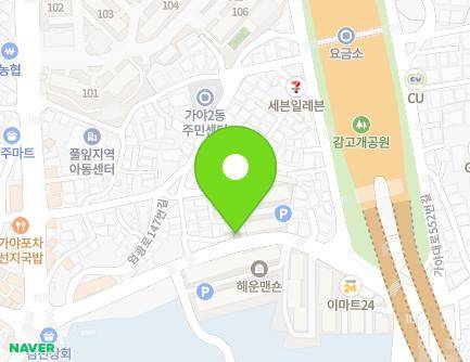 부산광역시 부산진구 엄광로 159 (가야동, 해운아파트) 지도