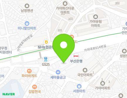 부산광역시 부산진구 대학로 3 (가야동, 세화빌딩) 지도