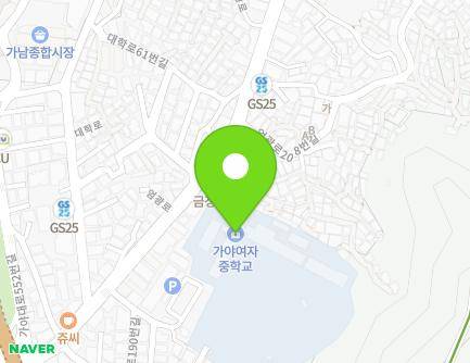 부산광역시 부산진구 엄광로182번길 15-25 (가야동, 가야여자중학교) 지도