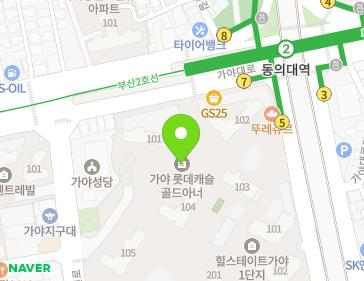 부산광역시 부산진구 가야대로 538 (가야동, 가야롯데캐슬골드아너) 지도