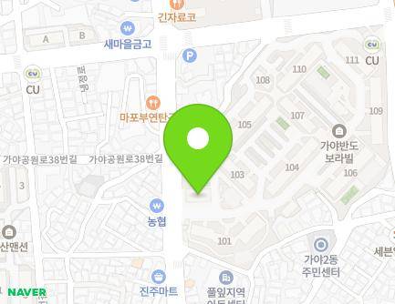 부산광역시 부산진구 가야공원로 39 (가야동, 가야반도보라빌) 지도