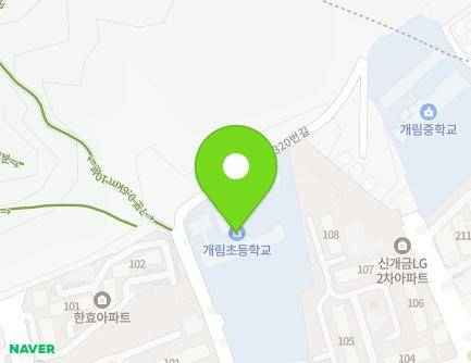 부산광역시 부산진구 백양대로320번길 40 (개금동, 개림초등학교) 지도