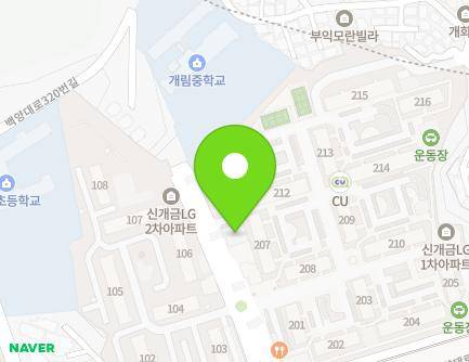 부산광역시 부산진구 백양대로300번길 30 (개금동, 엘지유치원) 지도