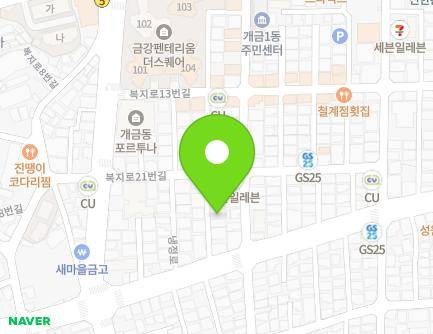 부산광역시 부산진구 복지로21번길 20-9 (개금동, 휴먼빌) 지도