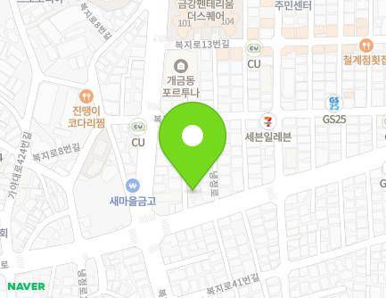 부산광역시 부산진구 냉정로 189-4 (개금동, 휴먼스빌) 지도