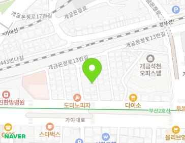 부산광역시 부산진구 가야대로 471-7 (개금동) 지도