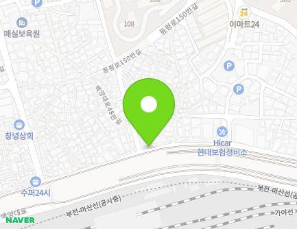 부산광역시 부산진구 백양대로 44-1 (당감동) 지도