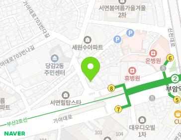부산광역시 부산진구 가야대로703번길 6 (당감동) 지도