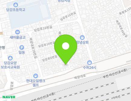 부산광역시 부산진구 백양대로68번길 3 (당감동, 하늘빌라) 지도