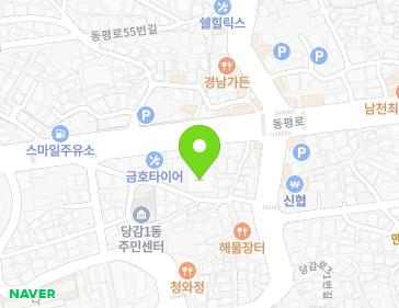 부산광역시 부산진구 동평로 60 (당감동, 새롬교회) 지도
