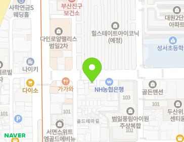 부산광역시 부산진구 중앙번영로 12 (범천동) 지도