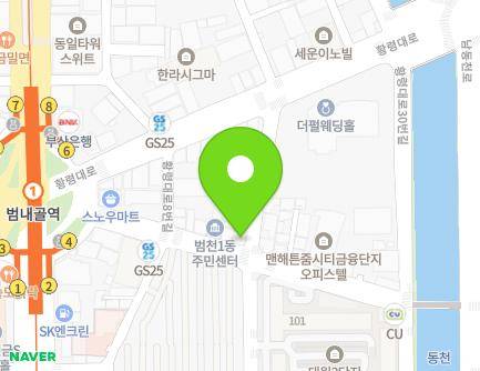 부산광역시 부산진구 황령대로18번길 26 (범천동) 지도