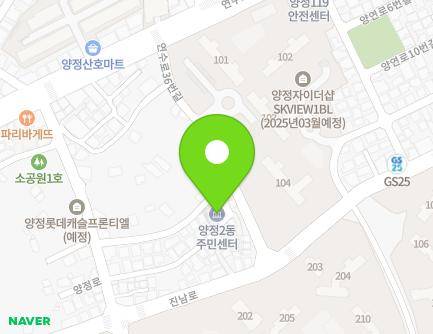 부산광역시 부산진구 양정로15번길 26 (양정동, 양정제2동주민센터) 지도