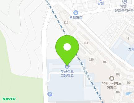 부산광역시 부산진구 화지로 24 (양정동, 부산정보고등학교) 지도