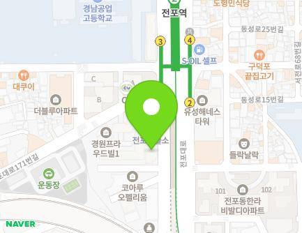부산광역시 부산진구 전포대로 163 (전포동, 경원프라우드빌Ⅱ) 지도