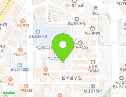 부산광역시 부산진구 서전로37번길 25-5 (전포동, 세경골든빌) 지도