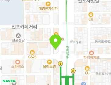 부산광역시 부산진구 전포대로 203 (전포동) 지도