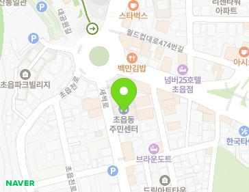 부산광역시 부산진구 새싹로 284 (초읍동, 초읍동주민센터(성지문화복합센터)) 지도