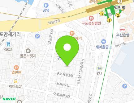 부산광역시 북구 구포시장2길 8 (구포동) 지도