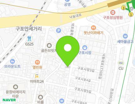 부산광역시 북구 구포시장길 26-1 (구포동) 지도